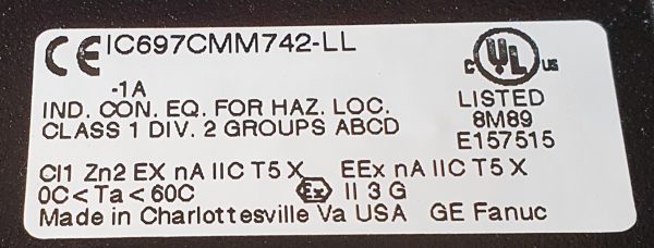 IC697CMM742-LL - Image 2