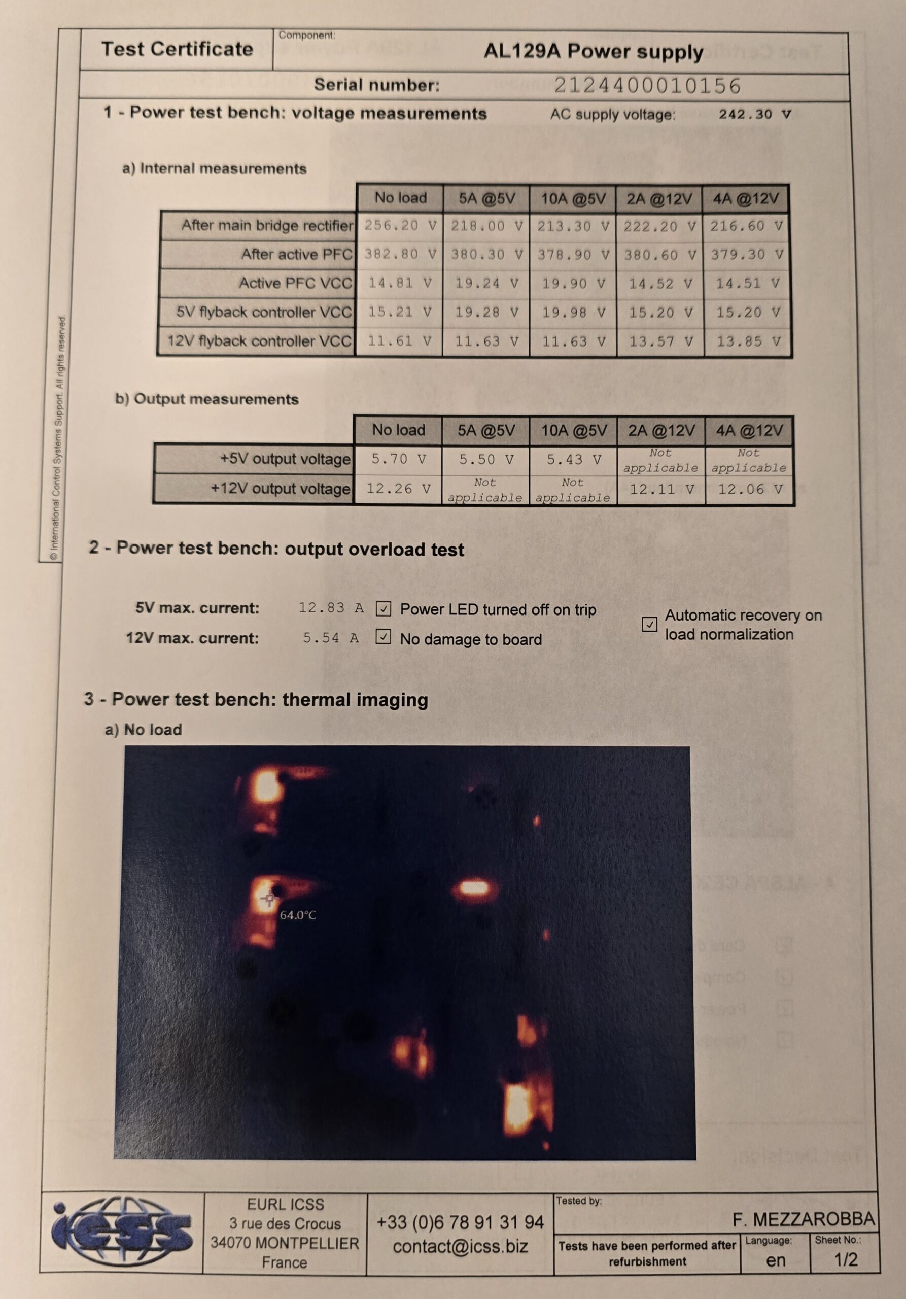 AL129A (U0100050) - REFURBISHED - Image 5