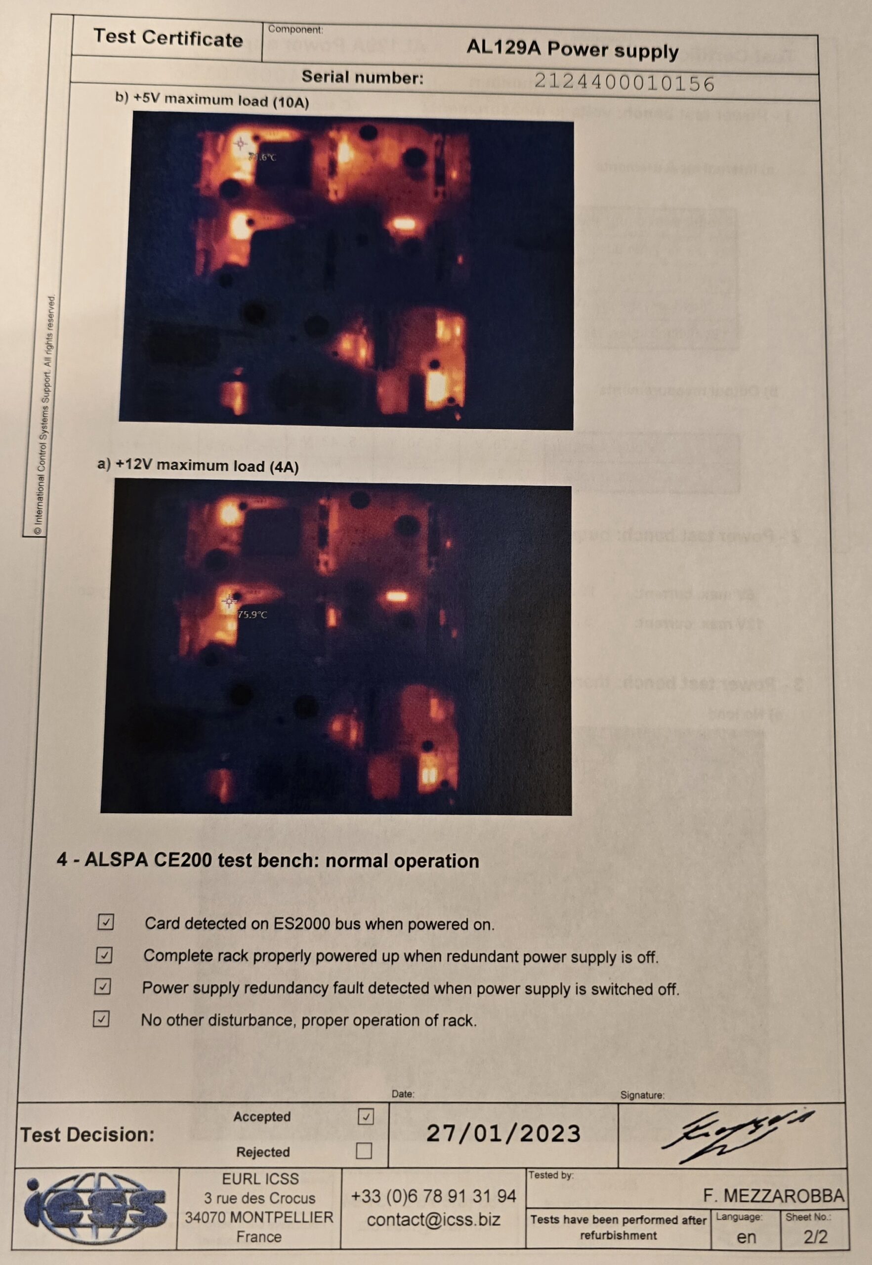 AL129A (U0100050) - REFURBISHED - Image 6