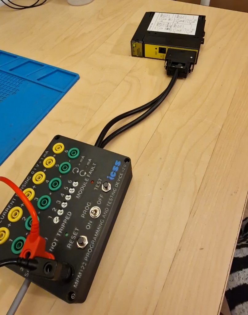 Programmation et essais d’un module MPM123 avec l’outil ICSS