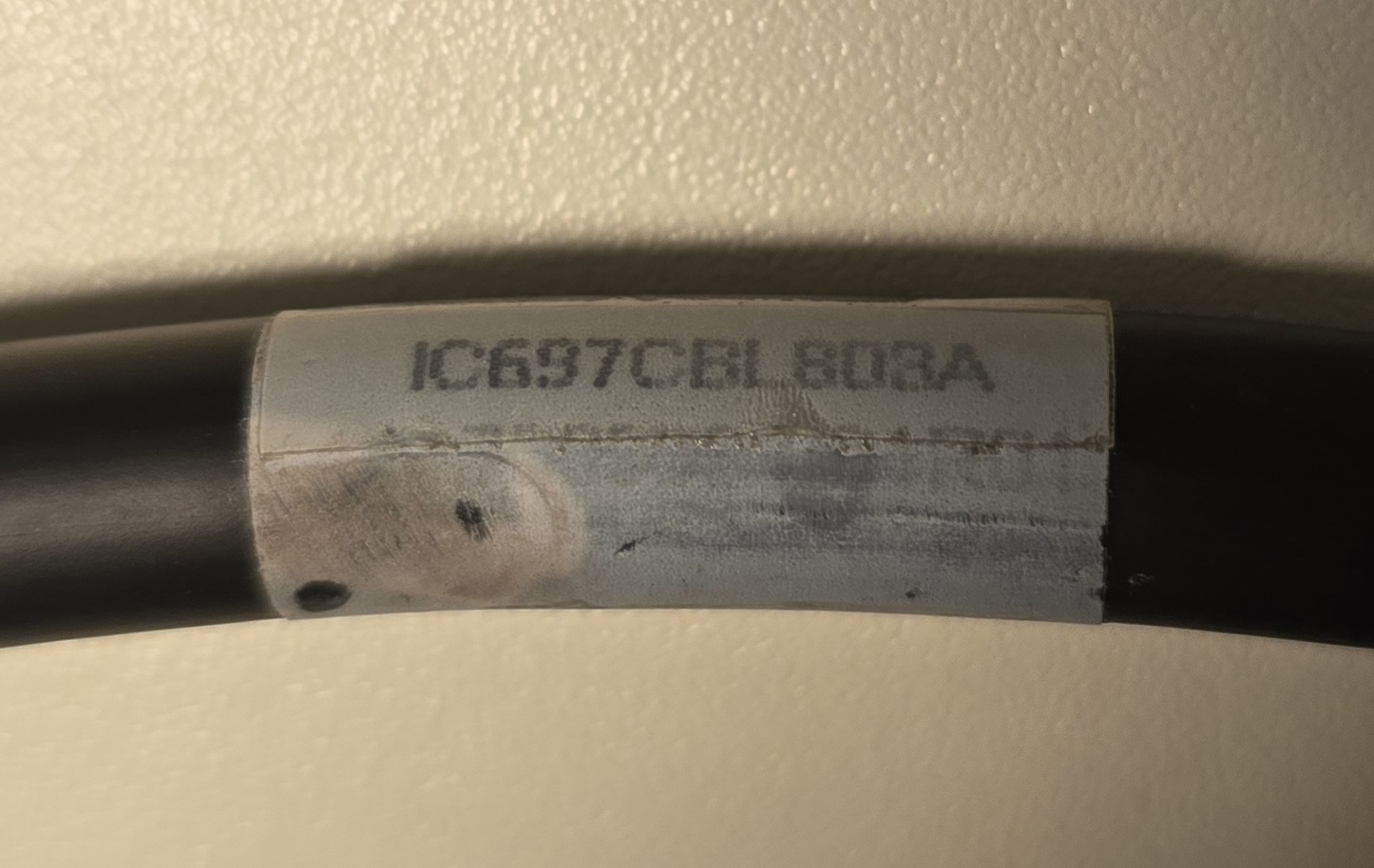 IC697CBL803 label details