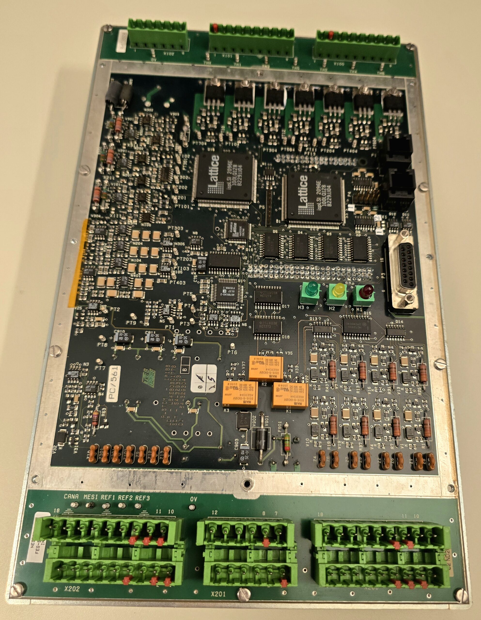 TTM211-IP166 Thyristors ignition module, front three-quarter view